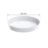 podstawka-prosperplast-lofly-23-cm-biala-waga-z-opakowaniem-0-08-kg