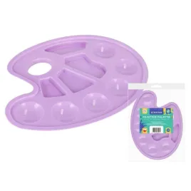 starpak-paleta-plastikowa-do-farb-z-10-miseczkami-pastel-fiolet