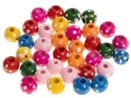 brewis-koraliki-drewniane-10-mm-mix-w-biale-kropki-35-szt