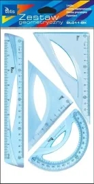 tetis-zestaw-geometryczny-4-elementy-niebieski-linijka-20-cm-ekierki