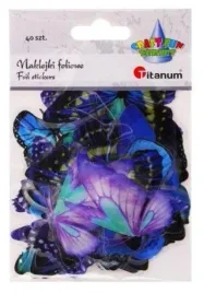 naklejki-foliowe-titanum-motyle-niebieskie-mix-wzorow-40-sztuk