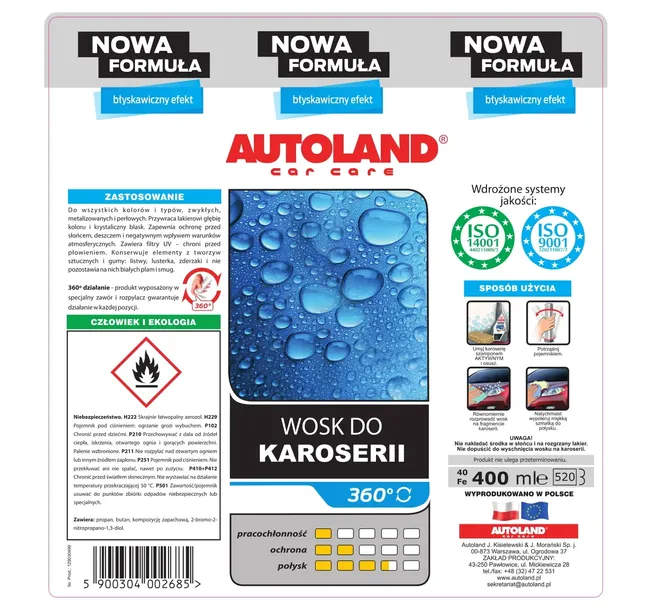 wosk-w-sprayu-400ml-autoland-waga-z-opakowaniem-0-5-kg-stan-nowy