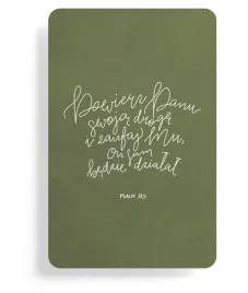 szaron-magnes-na-lodowke-psalm-375-powierz-panu-oliwkowa-zielen