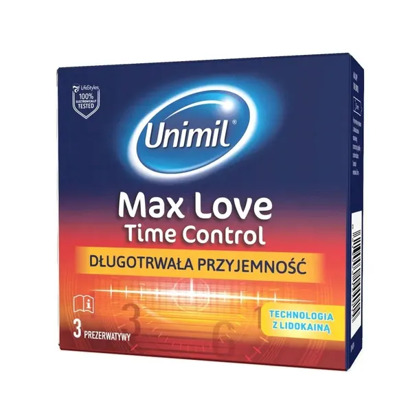 unimil-3szt-prezerwat-max-love-time-control-014-stan-nowy