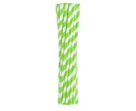 rurki-papierowe-godan-gogreen-20-cm-zielone-paski-12-szt