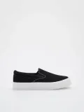 czarne-bawelniane-trampki-reserved-40-stan-nowy