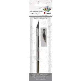 noz-modelarski-titanum-146-mm-skalpel-z-2-zapasowymi-ostrzami