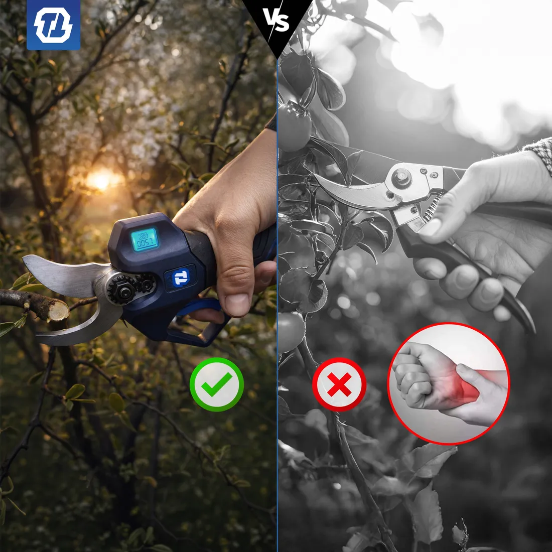 sekator-akumulatorowy-elektryczny-do-galezi-nozyce-2-ah-ogrodowy-techtool
