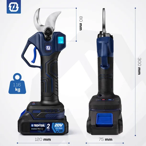 sekator-akumulatorowy-elektryczny-do-galezi-nozyce-2-ah-ogrodowy-techtool-marka-techtool