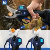sekator-akumulatorowy-elektryczny-do-galezi-nozyce-2-ah-ogrodowy-techtool-maksymalna-grubosc-cietej-galezi-32-mm
