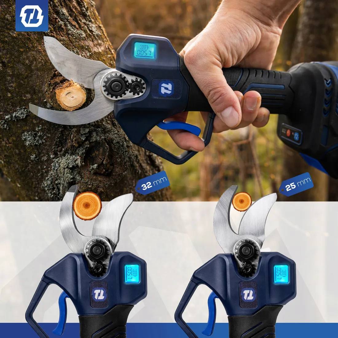 sekator-akumulatorowy-elektryczny-do-galezi-nozyce-2-ah-ogrodowy-techtool