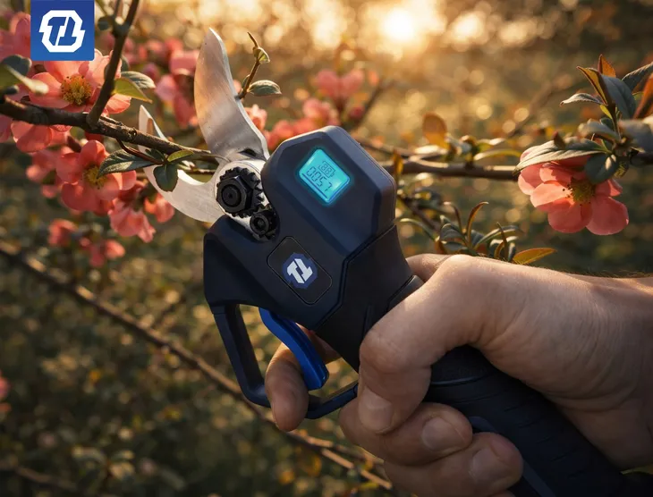 sekator-akumulatorowy-elektryczny-do-galezi-nozyce-2-ah-ogrodowy-techtool-certyfikat-ce-weee