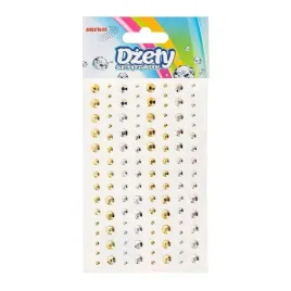 brewis-dzety-samoprzylepne-120-szt-mix-rozmiarow-srebrne-i-zlote