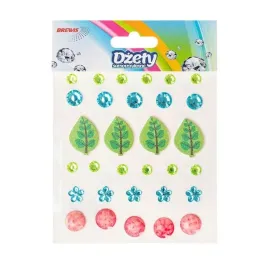 brewis-dzety-samoprzylepne-mix-listki-i-kwiatki-31-szt