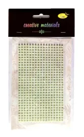 galeria-hobby-naklejki-z-perelkami-3-mm-527-szt-jasnozielone
