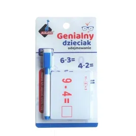 fiszki-matematyczne-do-odejmowania-askato-zestaw-24-kart-z-pisakiem