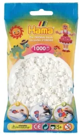hama-koraliki-midi-biale-1000-szt-w-saszetce