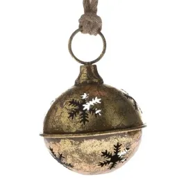 zloty-metalowy-dzwonek-wiszacy-16-cm-dakls-kula-ze-sniezynkami