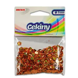 brewis-cekiny-hologramowe-miedziane-6-mm-10-g