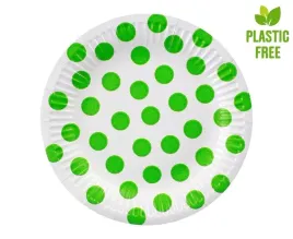godan-papierowe-talerzyki-pistacjowe-w-groszki-18-cm-6-szt