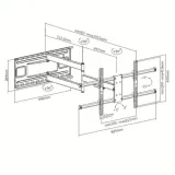 techly-dlugi-uchwyt-scienny-tv-lcd-led-43-80-cali-kod-producenta-ica-plb-490