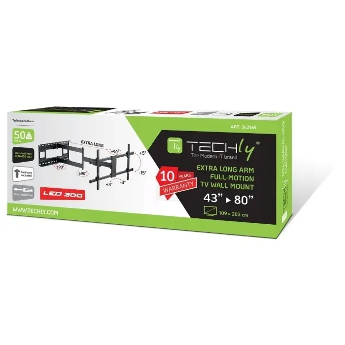 techly-dlugi-uchwyt-scienny-tv-lcd-led-43-80-cali