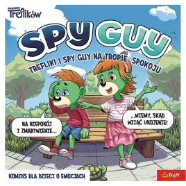 trefl-books-spy-guy-komiks-na-tropie-spokoju-komiks-o-emocjach