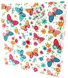 torebka-prezentowa-matowa-motyle-i-kwiaty-35x37x12-cm-fresh