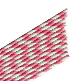 papierowe-slomki-w-rozowe-paski-arpex-20-cm-144-sztuki