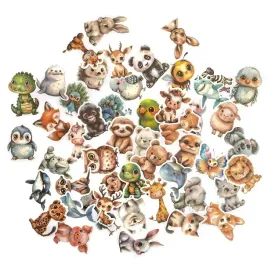 dalprint-dpcraft-naklejki-winylowe-slodkie-zwierzatka-50-szt-4-do-6-cm