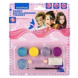 starpak-farby-do-malowania-twarzy-i-ciala-motyl-zestaw-6-kolorow