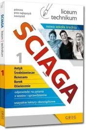 sciaga-lo-czesc-1-antyk-oswiecenie-greg-kompendium-lektur-i-epok