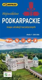 compass-mapa-samochodowo-krajoznawcza-podkarpackie-101-atrakcji-2024