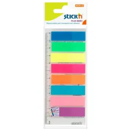 stickn-zakladki-indeksujace-samoprzylepne-8-kolorow-neon-z-linijka