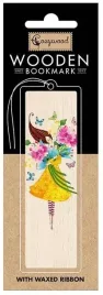 zakladka-do-ksiazki-cozywooddrewniana-kobieta-w-zoltej-sukience
