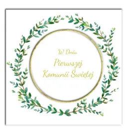 karnet-komunijny-henry-15x15-cm-zlocony-z-wianuszkiem-i-koperta