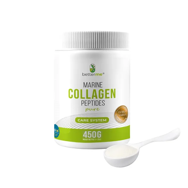 Marine Collagen Peptides RYBI proszek 450g BetterMe KOŚCI | MIĘŚNIE