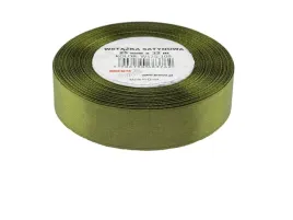 wstazka-satynowa-brewis-25-mm-x-32-m-oliwkowa