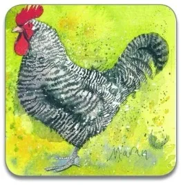 alex-clark-podkladka-pod-kubek-10x10-cm-kura-marans-laminowana