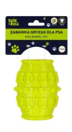 trikandroll-gryzak-dla-psa-115-cm-zabawka-kauczukowa-zielona