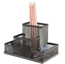 przybornik-biurkowy-net-czarny-150100100-mm-elegancki-i-praktyczny