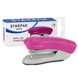starpak-zszywacz-kieszonkowy-ready-stk-340-rozowy-do-12-kartek