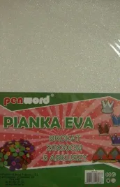 penword-pianka-brokatowa-biala-20x30-cm-5-szt