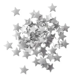 dalprint-dpcraft-koraliki-gwiazdki-15-cm-srebrne-60-szt