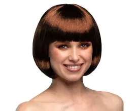 brazowa-peruka-bob-elegancka-fryzura-na-impreze-i-karnawal