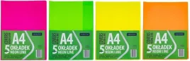 astra-okladka-a4-neon-line-pvc-nieregulowana-5-szt-transparentna