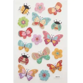 dalprint-dpcraft-naklejki-z-pianki-z-brokatem-motylki-i-kwiaty-16szt