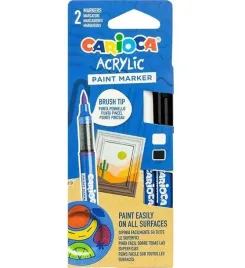 carioca-markery-akrylowe-z-pedzelkiem-2-kolory-wodoodporne-uniwersalne