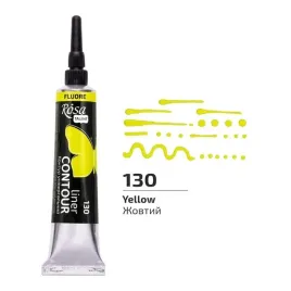 rosa-farba-akrylowa-kontur-fluorescencyjna-yellow-20-ml
