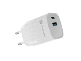 natec-ladowarka-ribera-gan-1x-usb-a-1x-usb-c-30w-biala-nuc-2140